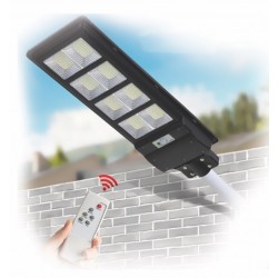 Ηλιακός προβολέας 200watt με 240 led και τηλεχειριστήριο 74x25,5x7cm μαύρο ΚΩΔ.35-950-0915