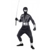 Mirror Ninja στολή παιδική σε μαύρο χρώμα ηλικία 7-8 ετών 5152-2 ΚΩΔ.11186