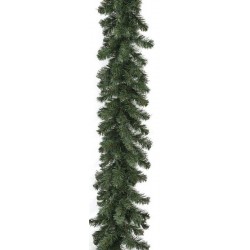 Γιρλάντα σκληρή pvc σε πράσινο χρώμα 270cm 98344 ΚΩΔ.13748