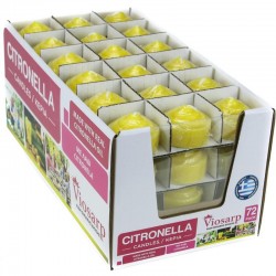 Κερί citronella 28gr κίτρινο 7257 ΚΩΔ.12087