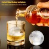 Παγοθήκη σιλικόνης 6 θέσεων σφαίρα 18x12,7cm γκρι 1023 ΚΩΔ.11332