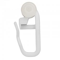 Γαντζάκια κουρτίνας ραουλο παραμάνα με ρόδες πλαστικό λευκό σετ 15 τεμαχίων 3881 ΚΩΔ.11308 Γαντζάκια κουρτίνας ραουλο παραμάνα με ρόδες πλαστικό λευκό σετ 15 τεμαχίων 3881 ΚΩΔ.11308