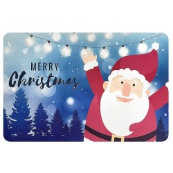 Χαλάκι εξώπορτας βαρύ xmas μπλε 58x38cm 93-2427 KΩΔ.13403  Χαλάκι εξώπορτας βαρύ xmas μπλε 58x38cm 93-2427 KΩΔ.13403