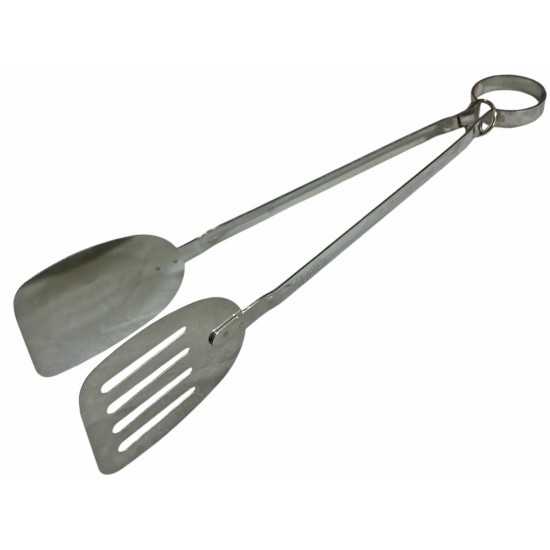 Τσιμπίδα ψησίματος ανοξείδωτη 37x8cm Μ080000 ΚΩΔ.13183
