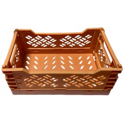 Κουτί πλαστικό πτυσσόμενο αποθήκευσης καφέ 20x13,5x8,5cm 81-1092 Κουτί πλαστικό πτυσσόμενο αποθήκευσης καφέ 20x13,5x8,5cm 81-1092