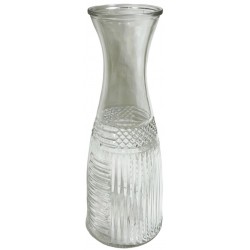 Καράφα γυάλινη σε χρώμα διάφανο 11x11x29,5cm 03-950-3912
