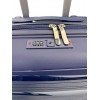 Βαλίτσα από πολυπροπυλένιο τροχήλατη με κλειδαριά ασφαλείας π47xβ28xυ74-102cm μπλε σκούρο ΚΩΔ.11640