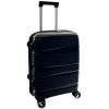 Βαλίτσα από πολυπροπυλένιο τροχήλατη με κλειδαριά ασφαλείας π40xβ24xυ64-102cm μαύρο ΚΩΔ.11638