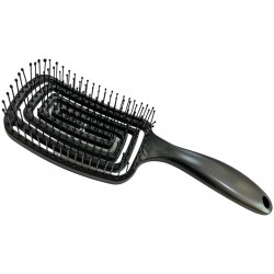 Βούρτσα μαλλιών πλαστική μαύρο 8x24cm 32-950-1310 ΚΩΔ.11825
