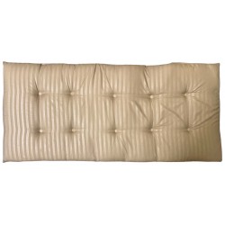 Μαξιλάρι καρέκλας καναπέ 2σε1 με λάστιχο 105x45x5cm μπεζ Ε-0145 ΚΩΔ.11856 Μαξιλάρι καρέκλας καναπέ 2σε1 με λάστιχο 105x45x5cm μπεζ Ε-0145 ΚΩΔ.11856