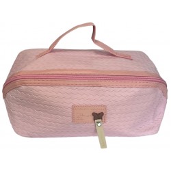 Νεσεσέρ polyester ροζ 30x15cm 07-950-0080 ΚΩΔ.12033