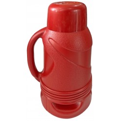 Θερμός πλαστικός Invicta 320ml κόκκινο 90036 ΚΩΔ.12383