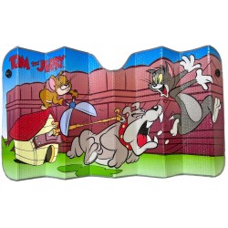 Ηλιοπροστασία αυτοκινήτου αλουμινίου Tom and Jerry 60x130cm 9601 ΚΩΔ.12569