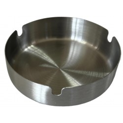 Σταχτοδοχείο ανοξείδωτο 10cm ασημί 0147 ΚΩΔ.12581