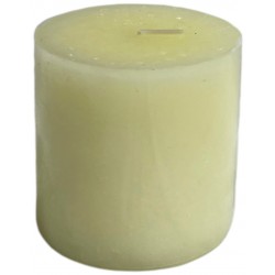 Κερί αρωματικό κορμός 6,5x7cm κίτρινο 05-950-2901 ΚΩΔ.12961