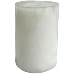 Κερί αρωματικό κορμός 6,5x12cm λευκό 05-950-3170 ΚΩΔ.12974