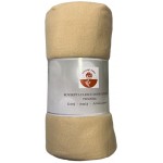 Κουβέρτα fleece μονή μπεζ 150x200cm 35076 ΚΩΔ.13325