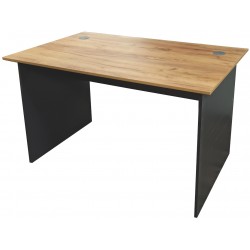 Γραφείο Sofi σε χρώμα δρυς ανθρακί 120x70x74cm ΚΩΔ.12802