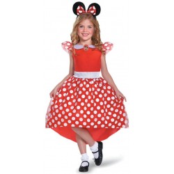 Minnie Mouse στολή παιδική σε κόκκινο χρώμα ηλικία 3-4 ετών 129399XS ΚΩΔ.11184