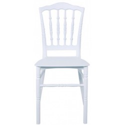 Καρέκλα από πολυπροπυλένιο σε λευκό χρώμα 41x42x91,5cm ΚΩΔ.11240