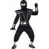 Mirror Ninja στολή παιδική σε μαύρο χρώμα ηλικία 11-12 ετών 5152-4 ΚΩΔ.11187