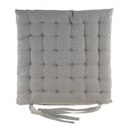 Μαξιλάρι καρέκλας υφασμάτινο ανοιχτό γκρι 40x40x5cm 39-958-0473 Μαξιλάρι καρέκλας υφασμάτινο ανοιχτό γκρι 40x40x5cm 39-958-0473