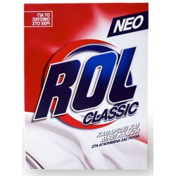 Rol σκόνη ρούχων 380gr για πλύσιμο στο χέρι classic λευκό ΚΩΔ.15612 Rol σκόνη ρούχων 380gr για πλύσιμο στο χέρι classic λευκό ΚΩΔ.15612
