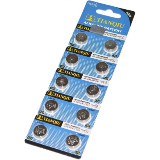 Μπαταρίες αλκαλικές LR44H ασημί το τεμάχιο AG13 ΚΩΔ.14518 Μπαταρίες αλκαλικές LR44H ασημί το τεμάχιο AG13 ΚΩΔ.14518