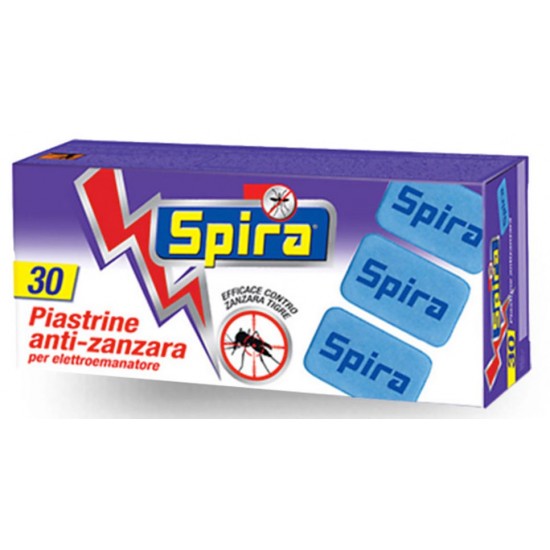 Ταμπλέτες για κουνούπια Spira σετ 30 τεμαχίων μπλε 398100 ΚΩΔ.14902