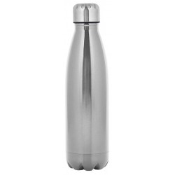 Θερμός Μπουκάλι Στενό Στόμιο 7x27cm 750ml μεταλλικό ασημί 80-1938 ΚΩΔ.14653