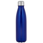 Θερμός Μπουκάλι Στενό Στόμιο 7x27cm 750ml μεταλλικό μπλε 80-1938 ΚΩΔ.14652