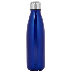Θερμός Μπουκάλι Στενό Στόμιο 7x27cm 750ml μεταλλικό μπλε 80-1938 ΚΩΔ.14652