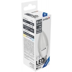 Λάμπα Led Λευκό πάγου φως Ε14 6400Κ 7W ABBC14CW-7W ΚΩΔ.14989 Λάμπα Led Λευκό πάγου φως Ε14 6400Κ 7W ABBC14CW-7W ΚΩΔ.14989