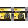 Ανεμιστήρας BZR δαπέδου 75watt με 5 πτερύγια πλαστικά και ασφάλεια υπερθέρμανσης 55x25x60cm μαύρο MB13729