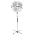 Ανεμιστήρας BZR ορθοστάτης 38watt με 3 πτερύγια πλαστικά και ασφάλεια υπερθέρμανσης 40,6x130cm λευκό MB13728