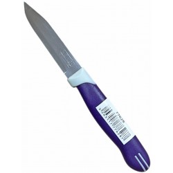 Μαχαίρι ίσιο με λαβή από βακελίτη μπλε 8cm 77628 ΚΩΔ.15646