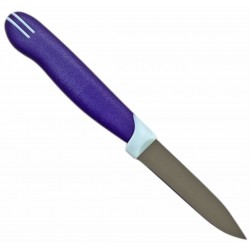 Μαχαίρι ίσιο με λαβή από βακελίτη μπλε 8cm 77628 ΚΩΔ.15646