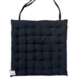 Μαξιλάρι καρέκλας υφασμάτινο μαύρο 40x40x5cm 39-958-0475 Μαξιλάρι καρέκλας υφασμάτινο μαύρο 40x40x5cm 39-958-0475