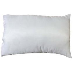Μαξιλάρι ύπνου λευκό microfiber γεμισμένο με μπιλάκια σιλικόνης 50x70cm ΚΩΔ.14117