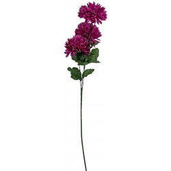 Κλαδί Χρυσάνθεμο πλαστικό μωβ 59cm 41058 ΚΩΔ.14307