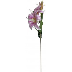 Κλαδί Λίλιουμ πλαστικό μωβ 80cm 25124 ΚΩΔ.14306