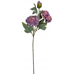 Κλαδί λουλούδι Πεόνια πλαστικό μωβ 70cm 38041 ΚΩΔ.14274