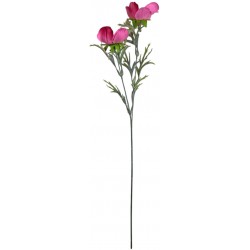 Κλαδί λουλούδι ανεμώνη πλαστικό ροζ 55cm 12234-2 ΚΩΔ.14280