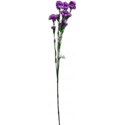 Κλαδί Γαρυφαλλινα πλαστικό μωβ 57cm 35097 ΚΩΔ.14297