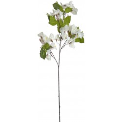 Κλαδί Βοκαμβίλια πλαστικό λευκό 78cm 22156 ΚΩΔ.14296