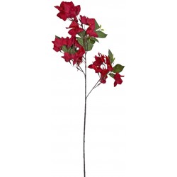 Κλαδί Βοκαμβίλια πλαστικό κόκκινο 78cm 22156 ΚΩΔ.14294