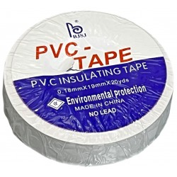 Μονωτική ταινία σε λευκό χρώμα 18mmx19mmx18,2m 791002370 ΚΩΔ.14572 Μονωτική ταινία σε λευκό χρώμα 18mmx19mmx18,2m 791002370 ΚΩΔ.14572