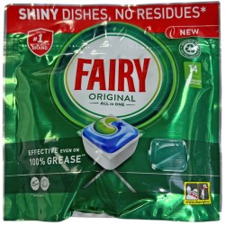 Fairy all in one 14 ταμπλέτες 189gr πράσινο ΚΩΔ.14844 Fairy all in one 14 ταμπλέτες 189gr πράσινο ΚΩΔ.14844
