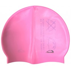 Σκουφάκι πισίνας σιλικόνης one size ροζ 274-1955 ΚΩΔ.14939