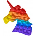 Pop It Fidget αλογάκι Πολύχρωμο σιλικόνης 13x20cm ΚΩΔ.14965